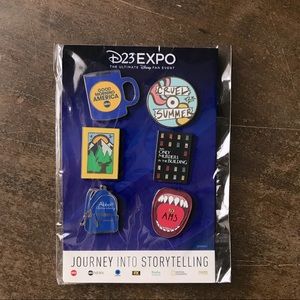 Disney D23 Expo Exclusive Enamel Pins